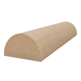 Half Round Timber Batten | 24mm x 48mm | Steccawood by Polytec