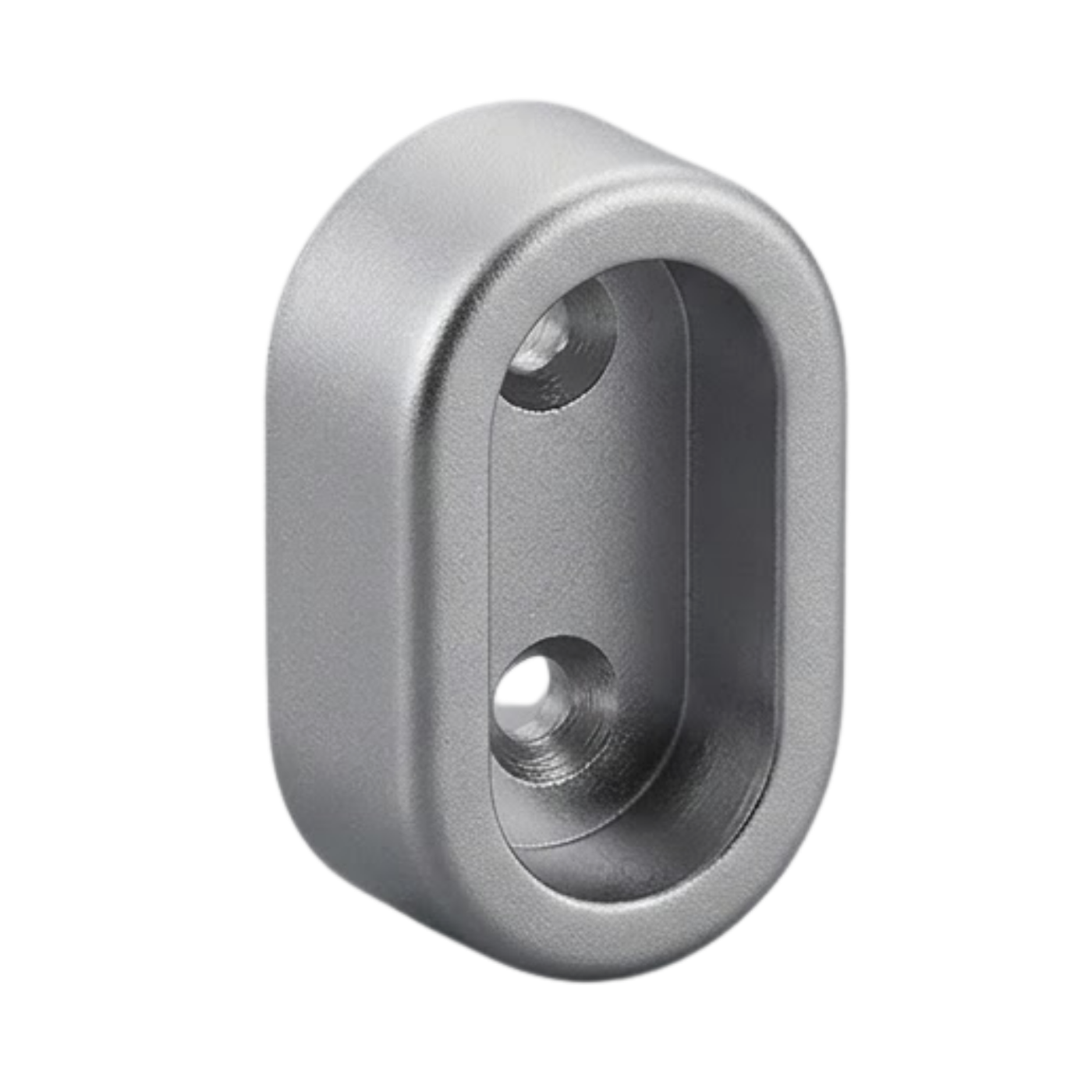Concealed Oval End Flange – Screw Fix | Matt Siver