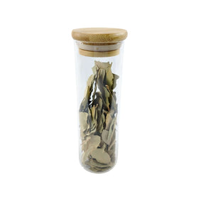 250ml Herb & Spice Jar with Bamboo Lid