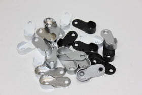 Oval End Flange | 16mm | Matte Black