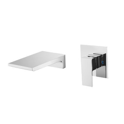 Imperial Wall-Mounted Waterfall Bath Mixer | Chrome