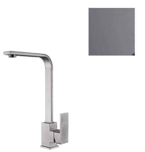 Imperial Square Kitchen Mixer | Gunmetal Grey