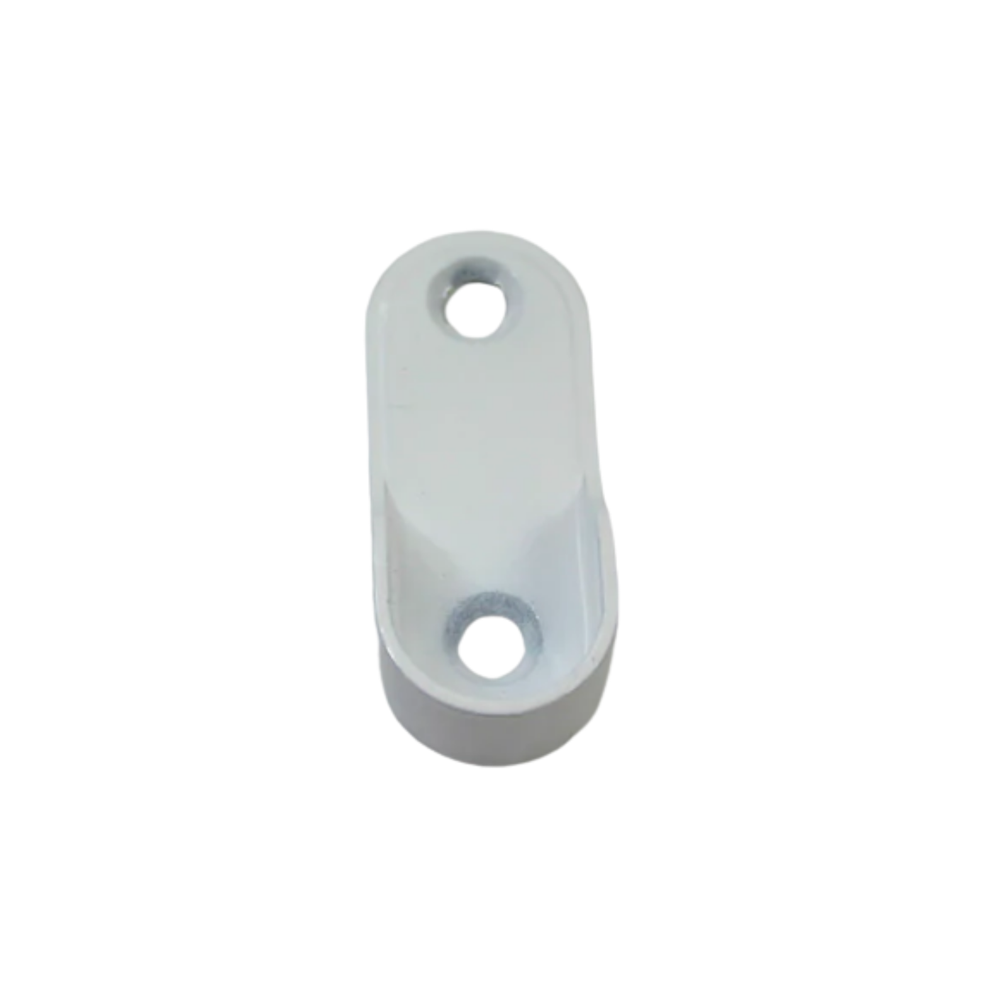 Oval End Flange | 16mm | White