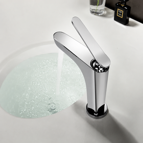 Imperial Modern Basin Taps | Brushed Gold