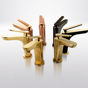 Imperial Modern  Basin Taps | Gunmetal Grey
