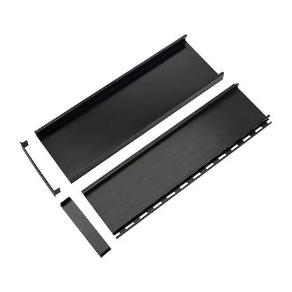 Aluminium Tile Insert Grate | Brushed Black