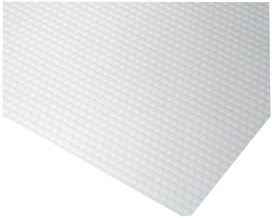 Agoform Non-Slip Drawer Matting/Drawer Liner in White. Size: 472mm. Sold per 10m roll