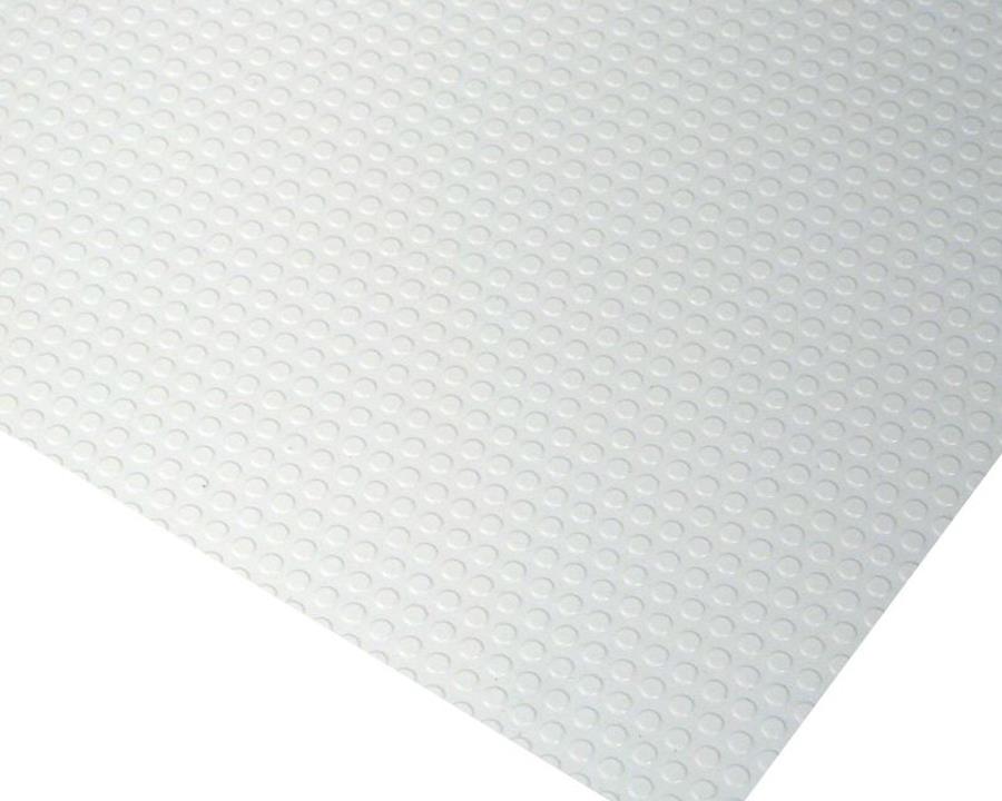 Agoform Non-Slip Drawer Matting/Drawer Liner in White. Size: 522mm. Sold per 10m roll