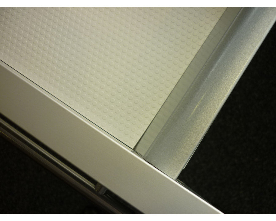 Agoform Non-Slip Drawer Matting/Drawer Liner in White. Size: 626mm.To suit 650mm drawer. Priced per Metre. Sold per 10m roll
