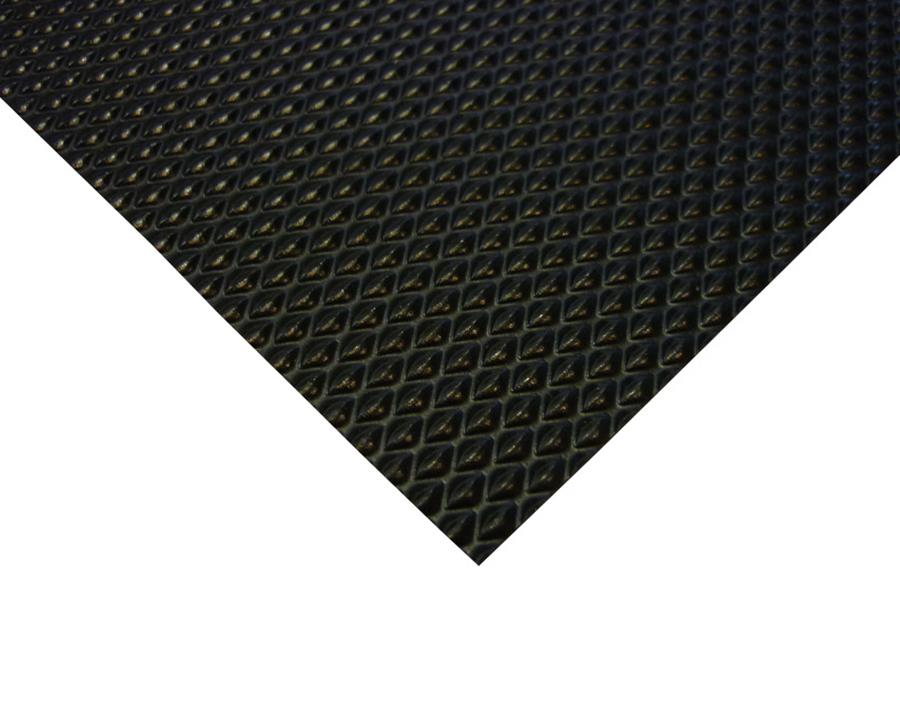 Agoform Non-Slip Drawer Matting/Drawer Liner in Black. Diamond shape. Size: 522mm. Priced per Metre. Sold per 10m roll