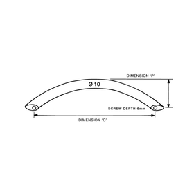 Kethy Bow Handle | 10mm