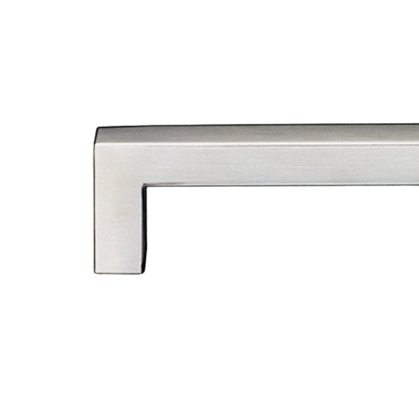 Kethy 10mm stainless steel square flush ends handle – modern recessed cabinet handle for kitchens, wardrobes, and furniture