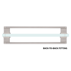 Kethy Bevel Edge B to B Handle Set | 12MM