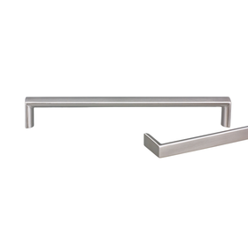 Kethy Flat Top Handle | 14MM | Satin Stainless