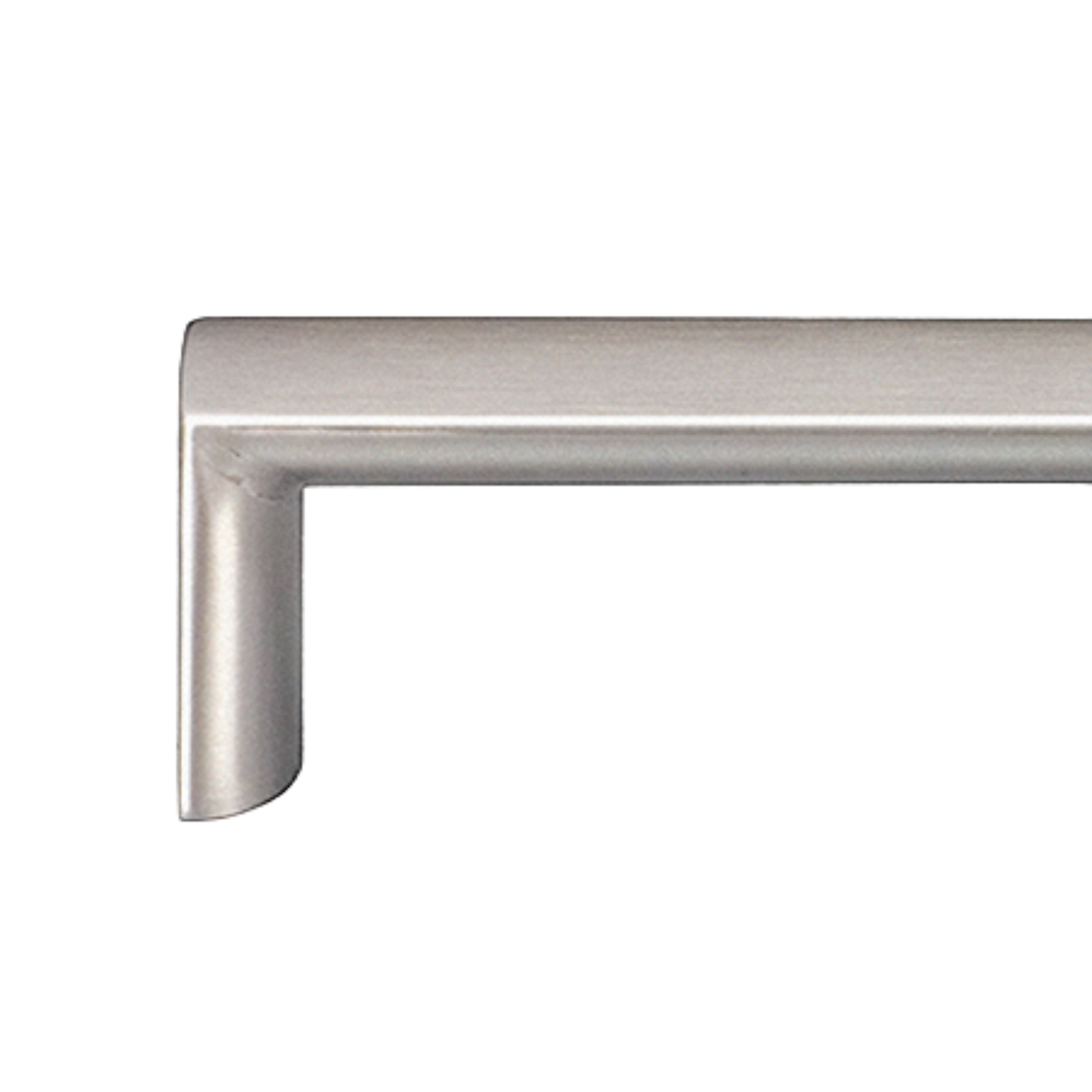Kethy 16.5mm polished stainless steel flat top handle – modern slim cabinet handle for kitchens, wardrobes, and furniture