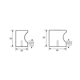 Kethy Cylinder Knob | 20MM
