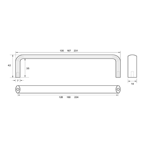 Kethy AH Cobar D Handle | 14mm