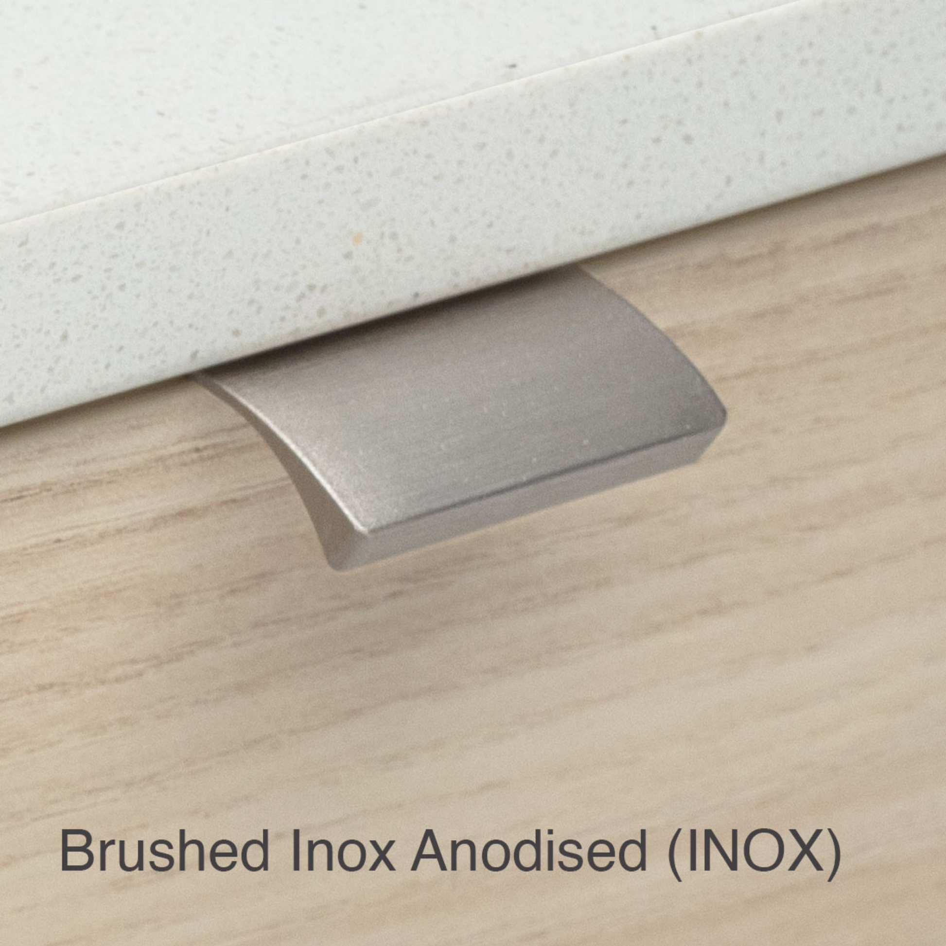 Kethy aluminium edge pull handle for modern kitchen cabinets and drawers