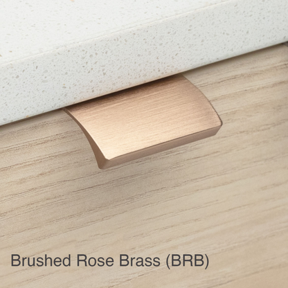 Kethy aluminium edge pull handle for modern kitchen cabinets and drawers