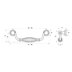 Kethy Ashford Drop Handle
