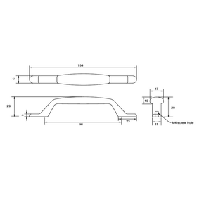 Kethy Avila Handle | 96mm