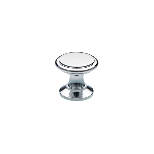 Brass tower-style back-to-back cabinet knob pair, modern minimalist door and drawer hardware for contemporary cabinetry applications