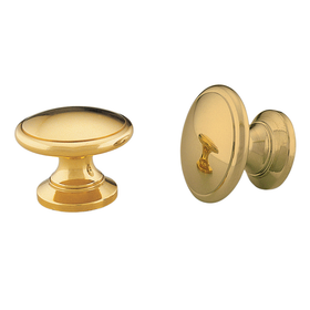 Kethy Brass Knob 31mm Convex