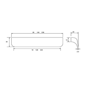 Kethy Clare Aluminium Pull