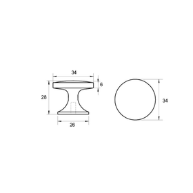 Kethy Classic Knob