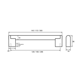 Kethy Dehaan Round Bar Handle