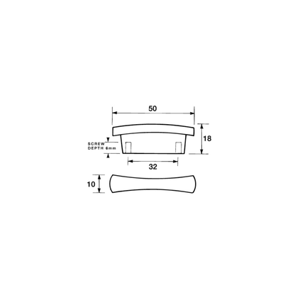 Kethy bow tie cabinet knob for cupboards and drawers, decorative furniture knob with modern design hardware