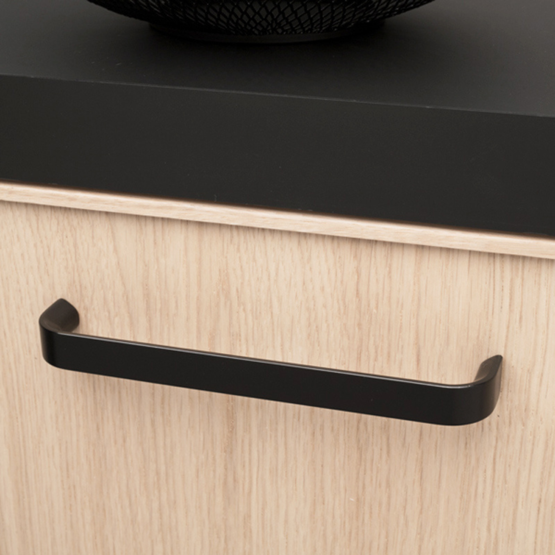 Kethy Ealing D-style cabinet pull handle in brushed ORB, matt black, polished chrome or stainless effect – multiple sizes available