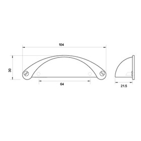 Kethy Eastport Cup Handle