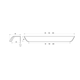Edge Pull – 2 Screw Fix Range
