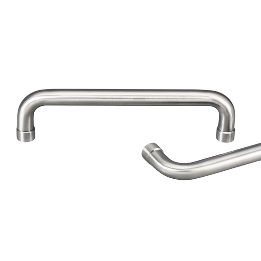 Kethy Enna 15.8mm stainless steel cabinet handle – modern slim round D-shaped furniture pull for kitchen cabinets, drawers, wardrobes, and doors