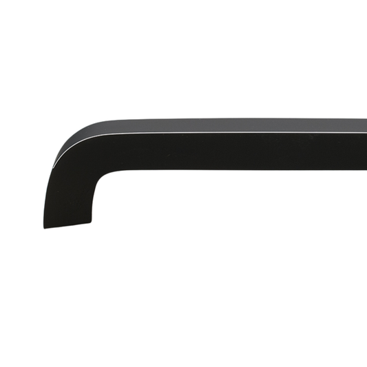 Kethy Harden timber cabinet handle – modern rounded wooden furniture pull for kitchen cabinets, drawers, and doors available in oak, walnut, and black stain finishes