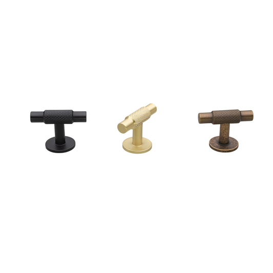 Durable Kethy Herning T bar pull handle for cabinets, wardrobes and custom joinery projects.