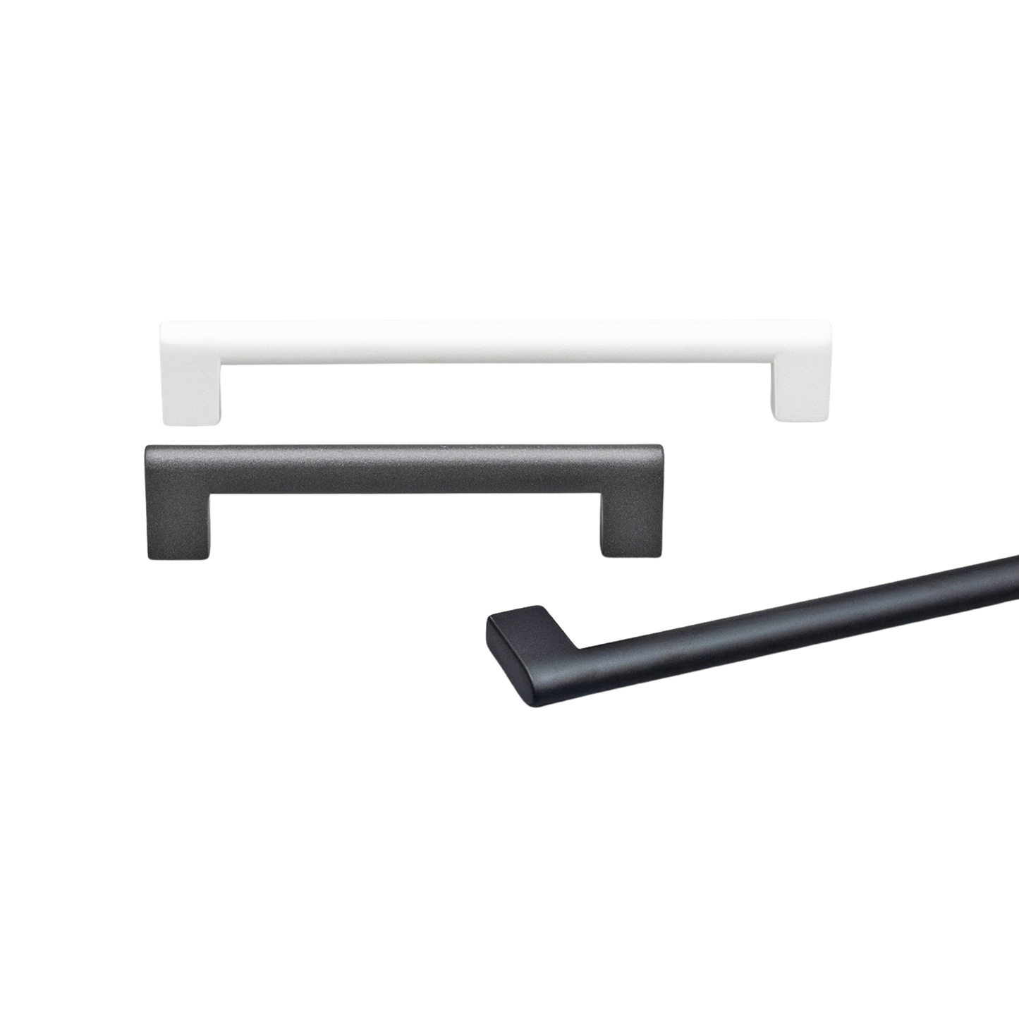 Kethy industrial cabinet handle with modern minimalist design for kitchen cupboards, drawers, and furniture doors