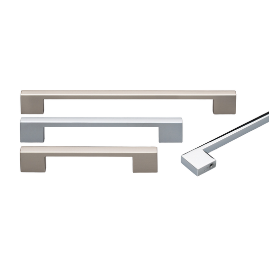 Kethy Mainz cabinet handle, modern minimalist furniture pull for kitchen cabinets and contemporary interior design drawers