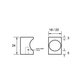 Kethy Cylinder Knob