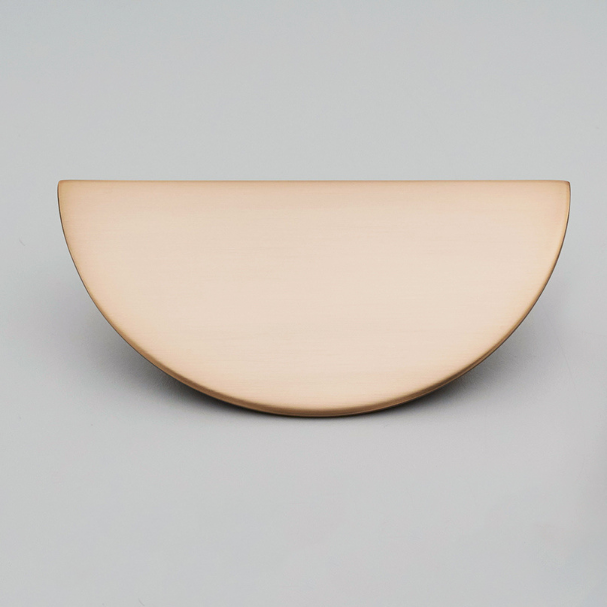 Kethy Moon die-cast zinc cabinet and drawer handle in Black Matt, White and Brushed Rose Brass finishes – sizes 32 mm & 64 mm