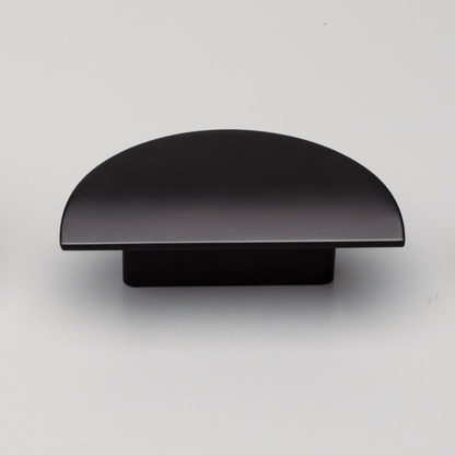 Kethy Moon die-cast zinc cabinet and drawer handle in Black Matt, White and Brushed Rose Brass finishes – sizes 32 mm & 64 mm