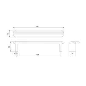 Kethy Reeded Handle