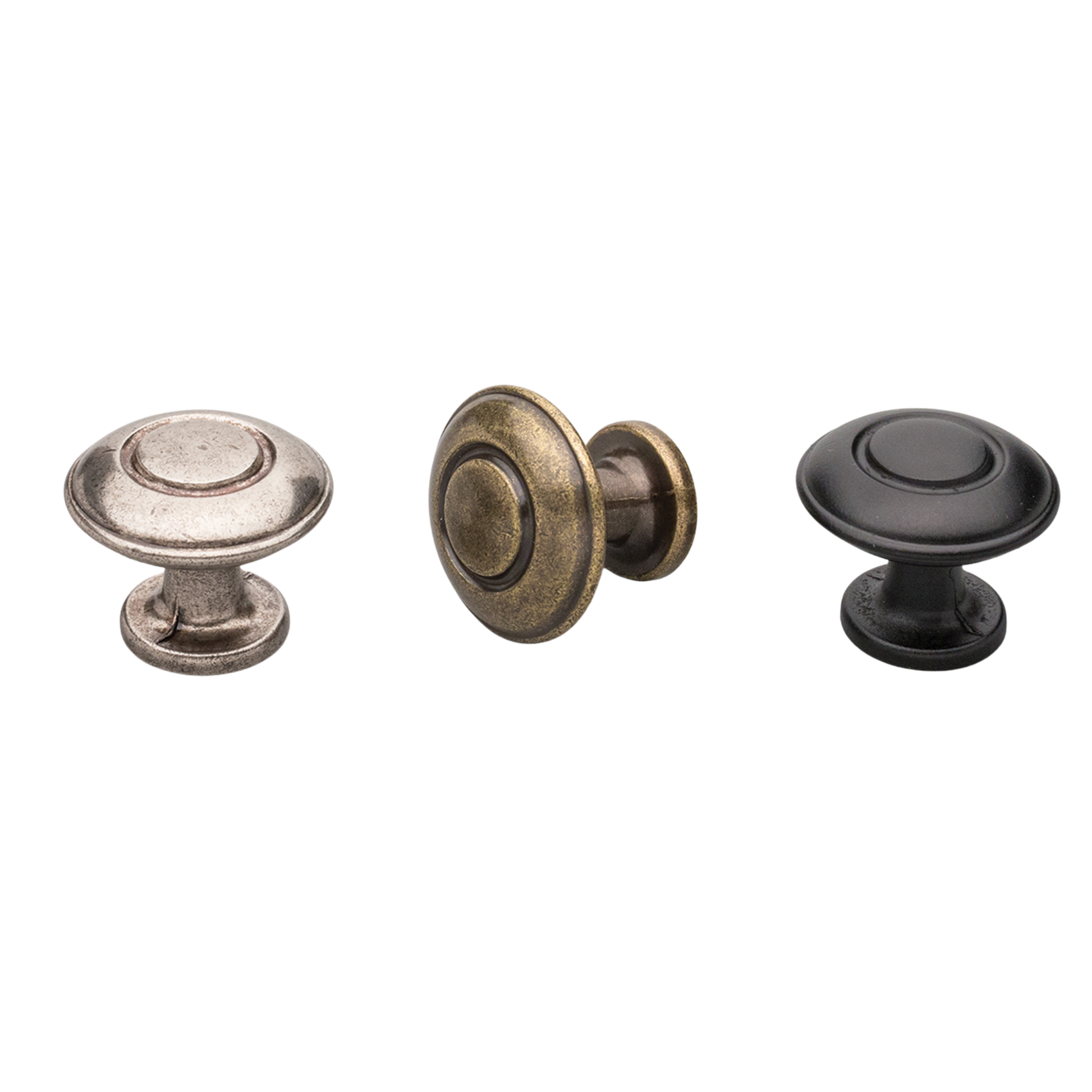 Kethy Round Hampton 31mm cabinet knob with modern round design for kitchen cupboards, drawers, and furniture doors