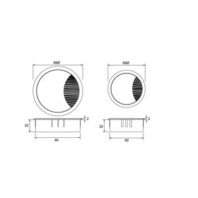 Kethy Zinc Round Handle
