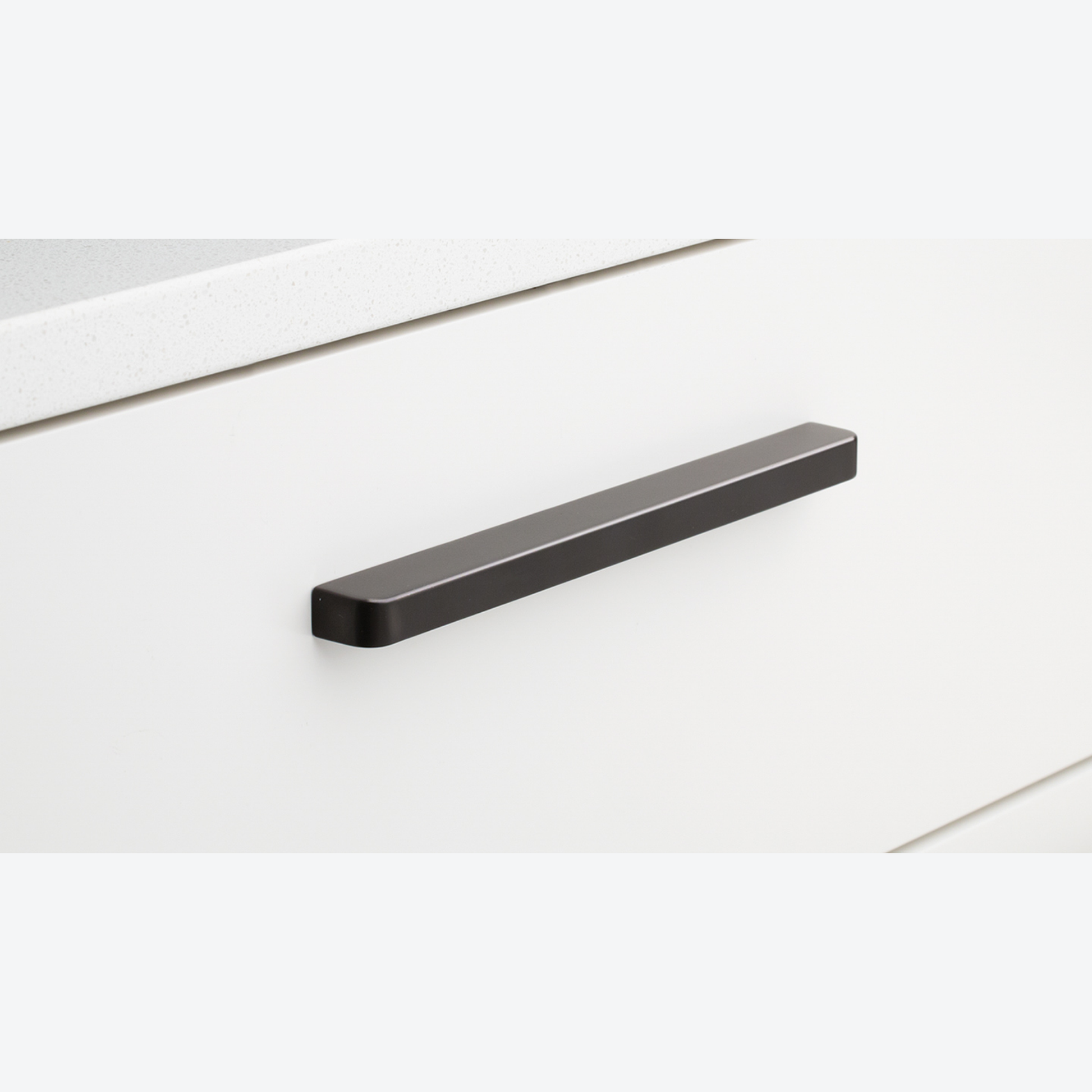Kethy slimline cabinet handle ultra modern slim pull handle for kitchen cabinets and drawers in minimalist metal finish