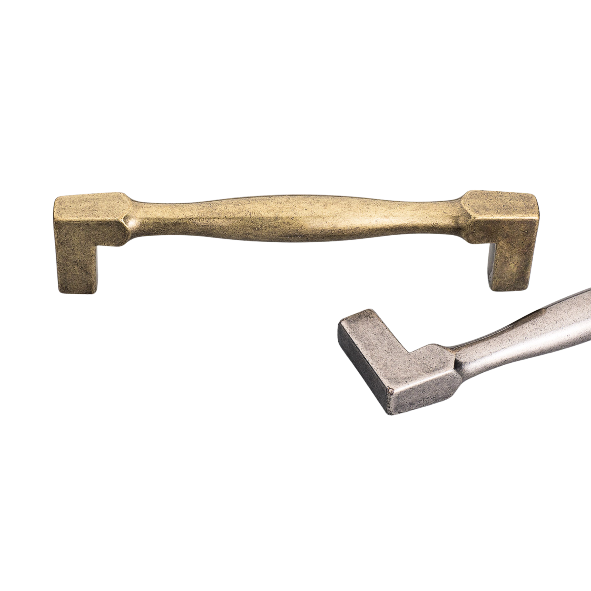 Kethy Square Hampton 128mm cabinet handle with modern square design for kitchen cupboards, drawers, and furniture doors