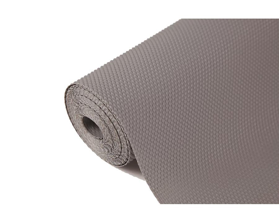 Kia Ora Non-Slip Drawer Matting/Drawer Liner Diamond Shape in Grey. Size 624mm. To suit 650mm drawer- 5 metre roll