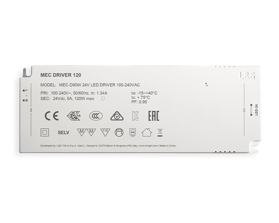 L&S MEC System Driver 120W. To suit 24V components