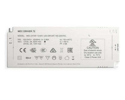 L&S MEC System Driver 60-72W. To suit 12V and 24V components